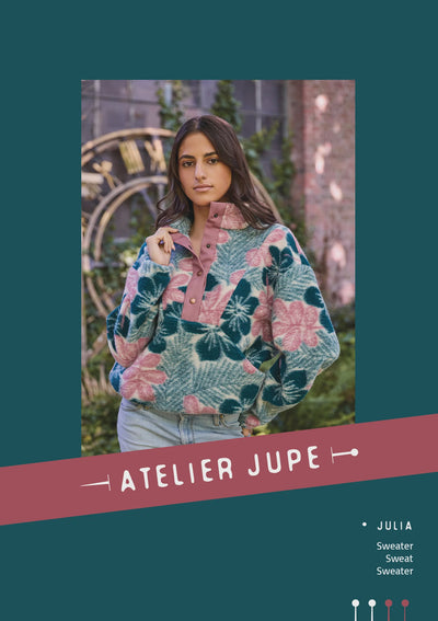 Julia Sweater Pattern by Atelier Jupe