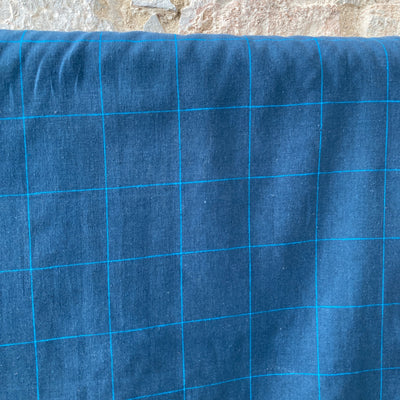 Rock a Nore Checked Cotton Linen Fabric by Merchant & Mills