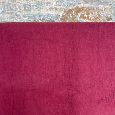 Ramie Fabric Claret