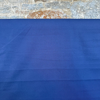 Gabardine Light Cobalt Cotton Fabric By Atelier Brunette