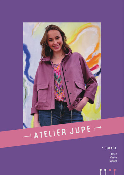 Grace Jacket Pattern by Atelier Jupe