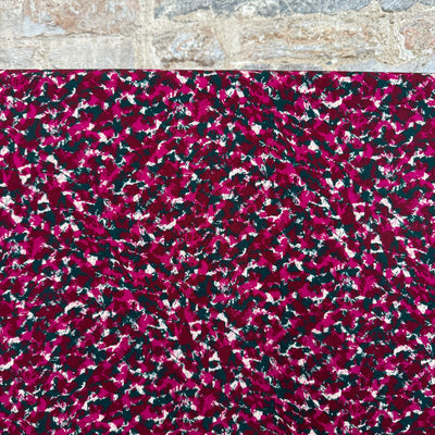 Granite Burgundy Fabric by Eglantine et Zoe