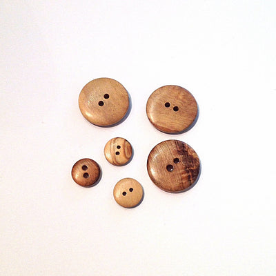 Wooden-round-button