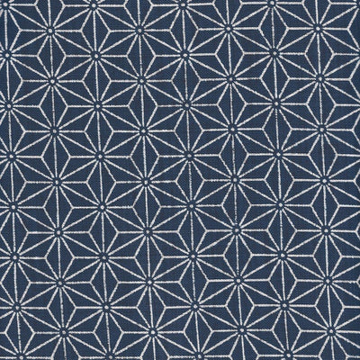 Grid Indigo 100% Japanese Cotton by SevenberryGrid Indigo 100% Japanese Cotton by Sevenberry