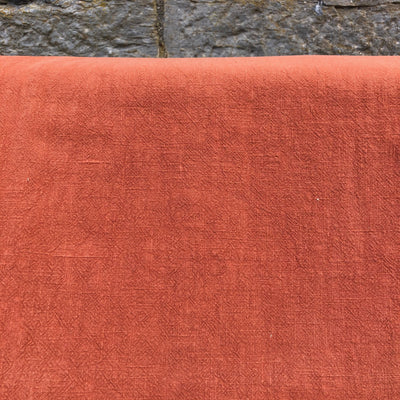 Ramie Fabric Burnt Orange