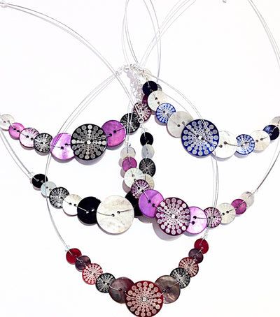 colourful-Celeste -Button -Necklace