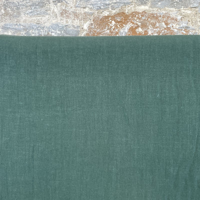 Pine Viscose Linen Slub Fabric